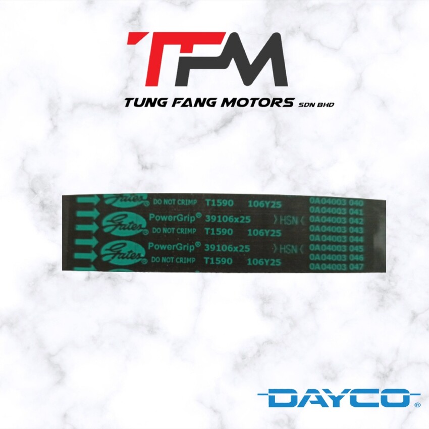 Dayco Mitsubishi Triton 2.5 Timing Belt Kit KTB941043L 154RU25 99YU19